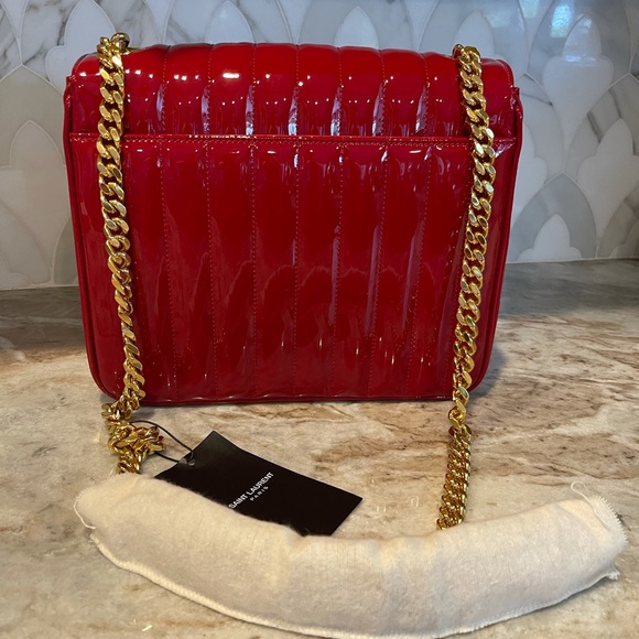 Has been SOLD Saint Laurent Matelassé Red BAG - Picture 5 of 6